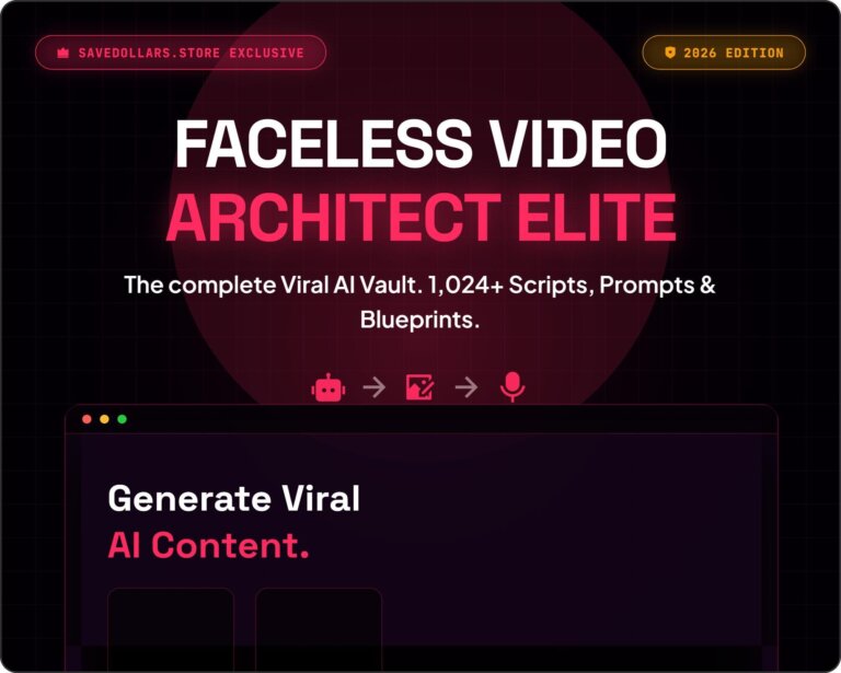 Faceless Video Blueprint: AI Scripts, Midjourney Prompts, ElevenLabs Settings 45 il fullxfull.7997261562 bo5o Faceless Video Blueprint: AI Scripts, Midjourney Prompts, ElevenLabs Settings