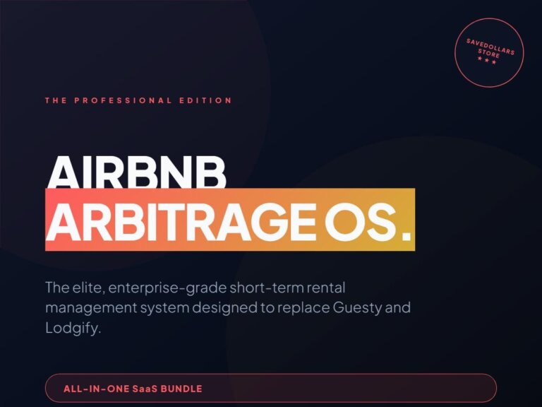 Airbnb Arbitrage OS | Short-Term Rental Management Software (Digital Download)