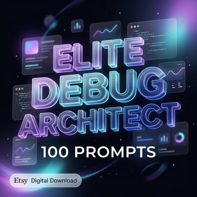 Elite Debug Architect: 100 AI Prompts for Cursor, Windsurf (Digital Download)