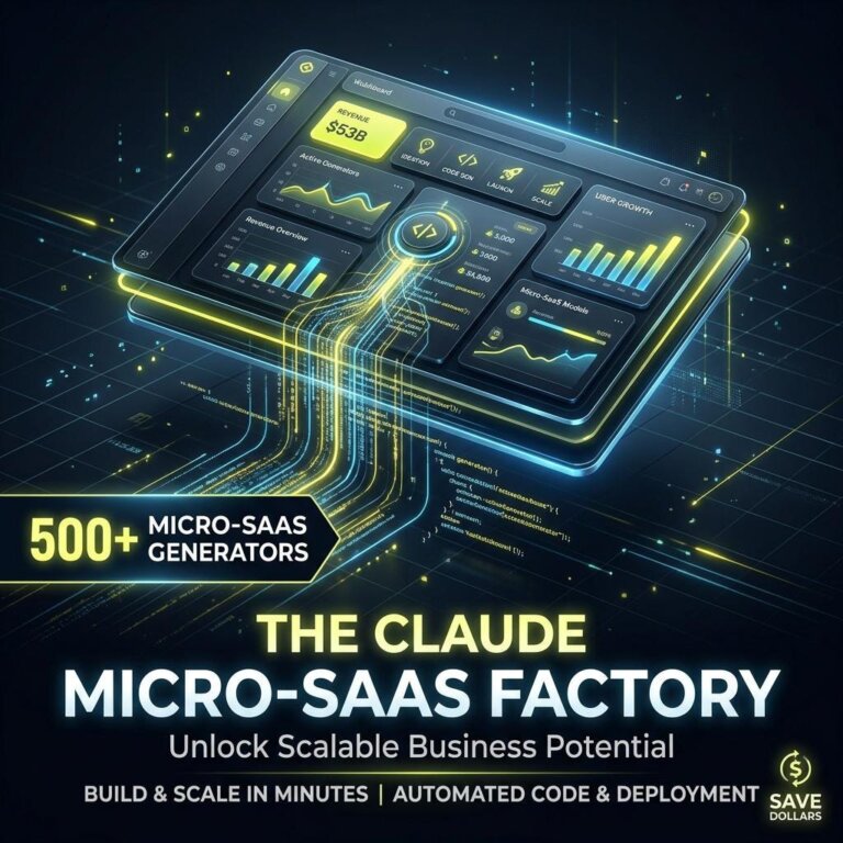 Claude AI Prompts for Micro-SaaS App Creation | Business Builder (PDF)