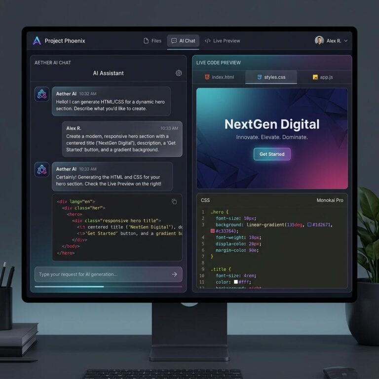 No-Code AI Masterclass: Build Web Apps, Prompt Engineering Guide (Interactive HTML) 33 il fullxfull.8268690174 8ckw No-Code AI Masterclass: Build Web Apps, Prompt Engineering Guide (Interactive HTML)