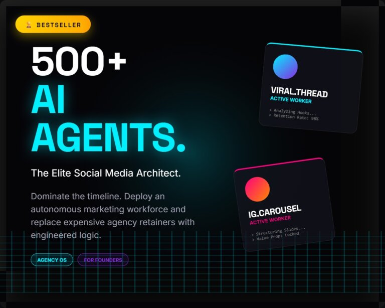 AI Social Media Agency OS | 14-Day Client Acquisition Roadmap, Scripts, AI Agents 16 Mockup 1 AI Social Media Agency OS | 14-Day Client Acquisition Roadmap, Scripts, AI Agents
