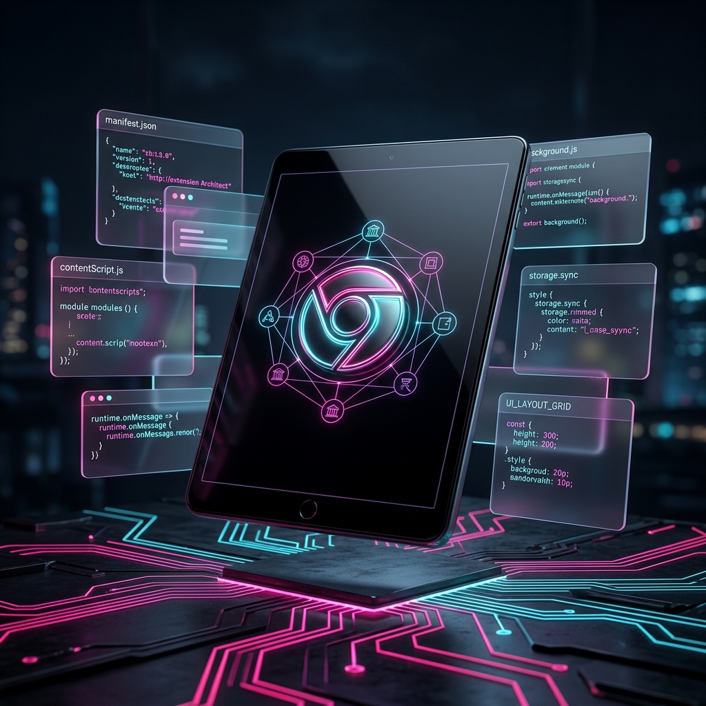 Chrome Ext sion – Chrome Extension Architect OS | 50 AI Prompts, Manifest Templates (Digital Download)