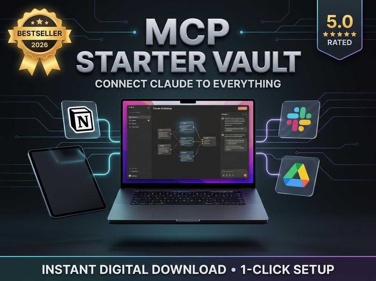 Why REST APIs Are Obsolete for Agentic AI: The Model Context Protocol (MCP) Architectural Revolution 1 MCP Starter Vault | Universal AI Connector Setup Guide & Templates