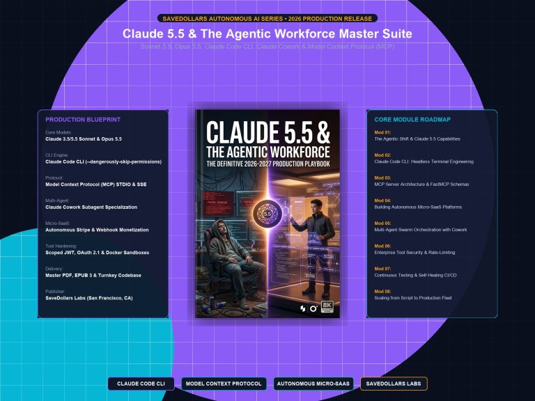 CLAUDE 5.5 & THE AGENTIC WORKFORCE: Master Claude Sonnet 5.5, Opus 5.5, Claude Code CLI, Claude Cowork & Model Context Protocol (MCP)
