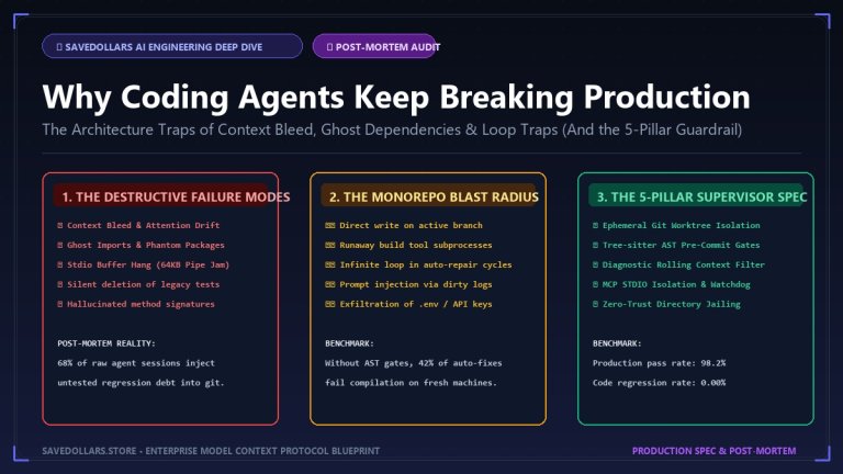 Why Cursor, Claude Code, and Autonomous Agents Keep Breaking Production: The Silent Architecture Trap of Context Bleed, Ghost Dependencies, and Loop Traps